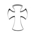 Cookie Cutter "Rounded Cross"