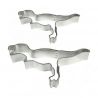 Set 2 Cookie Cutters "Dinosaur"