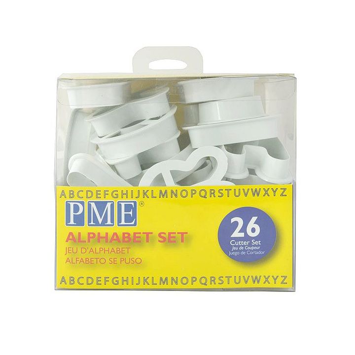 26 emporte-pièces "Lettres"