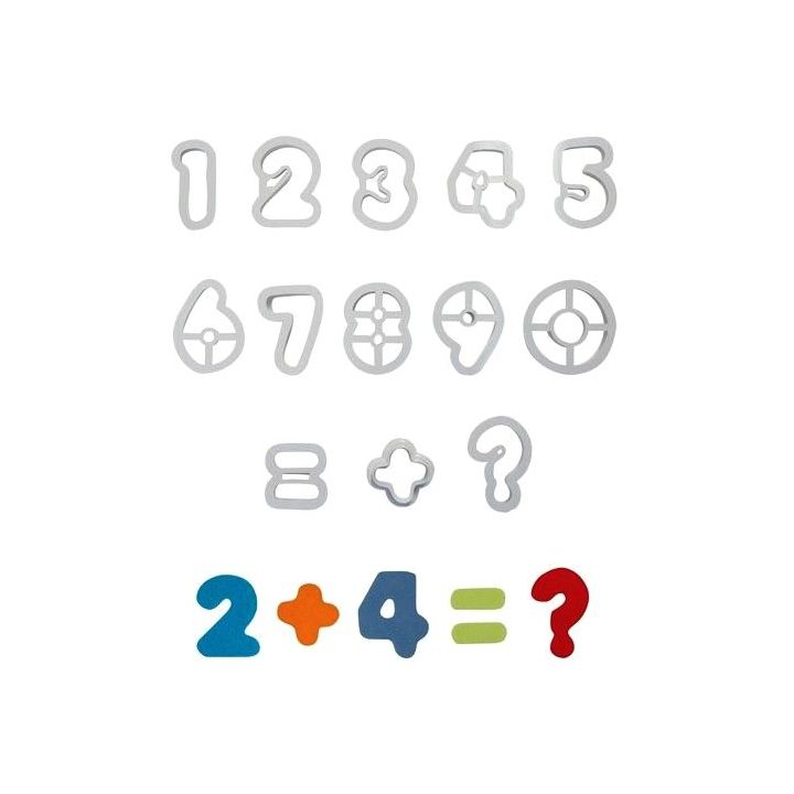 Set de 13 cortadores "Numeros" - PME