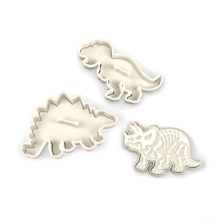 Cookie Cutters Kitchen Craft Set Of 4 Brand New Dinosaur Shape Pastry Biscuit 