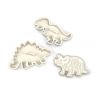 Set 3 Cookie Cutters "Dinosaur Fossil"
