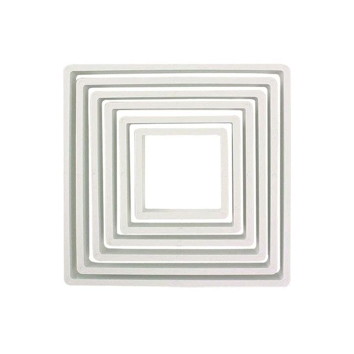 Set 6 Cookie Cutters "Square" - PME