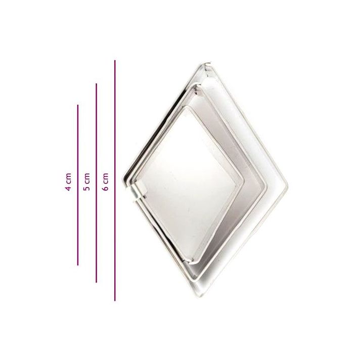3 Cookie Cutters "Diamond" - KS