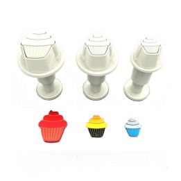 Set 3 Plunger Cutters "Cupcake"