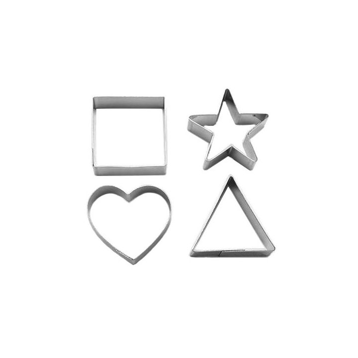 Set 4 Cookie Cutters "Classic"