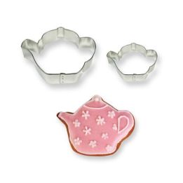 Set de 2 emporte-pièces "Théière"