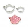 Set 2 Cookie Cutters "Teapot"