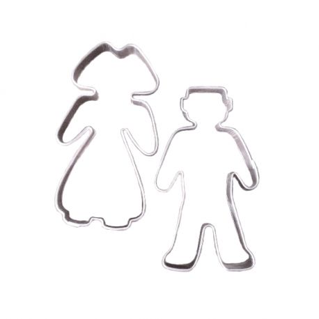 Emporte-pièce "Couple Alsacien"