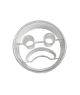 Cookie Cutter "Sad Face"