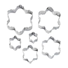 Set de 6 emporte-pièces "Fleurs" - WILTON - Ø 2-7cm