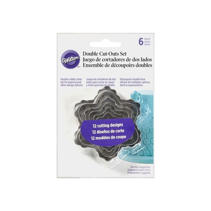 Set 6 Cookie Cutters "Flower"
