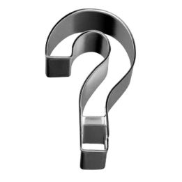 Cookie Cutter "Question mark"