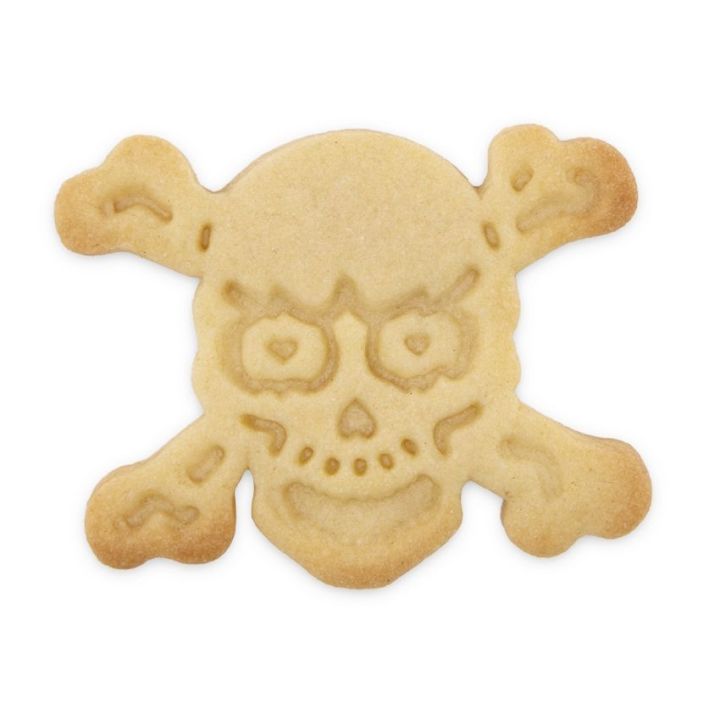 Cortador con expulsor "Calavera de Pirata" - STADTER - 7,5cm