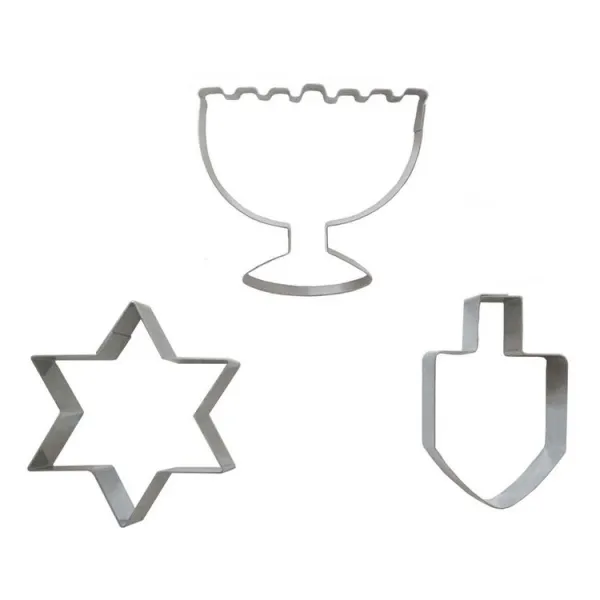 Set de 3 cortadores "Janucá"