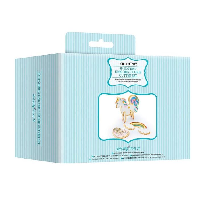 Set de 5 emporte-pièces "Licorne" -  18-6cm