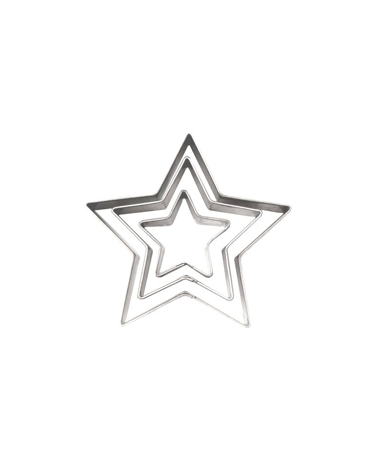 Cookie Cutters "Star" - 3pcs