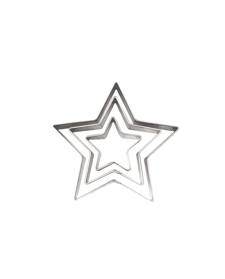 Set De 3 Cortadores "Estrella"