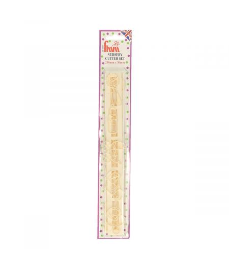 Set de 2 emporte-pièces "Bébé" - FMM - 4,5cm