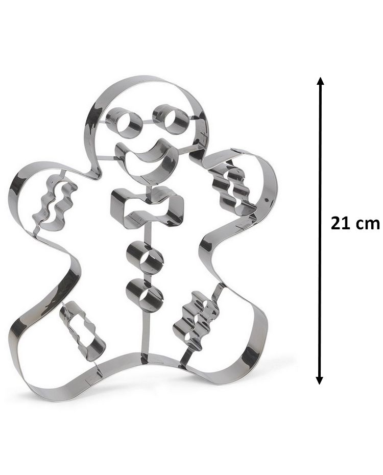 Cookie Cutter "Gingerbread Man" - 21cm