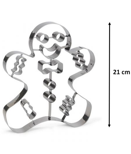 Cookie Cutter "Gingerbread Man" - 21cm