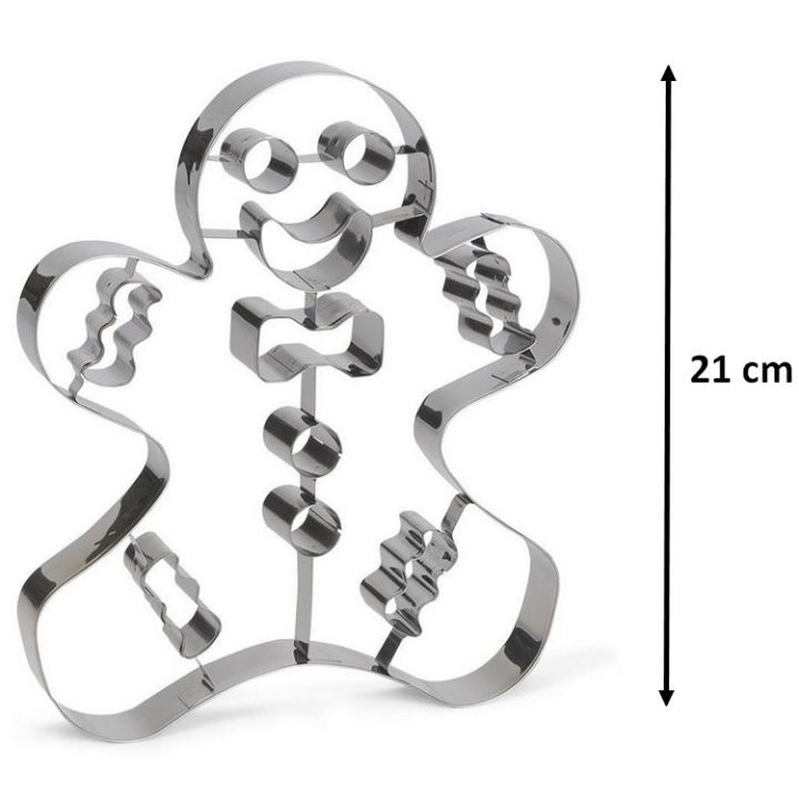 Cookie Cutter "Gingerbread Man" - 21cm