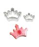 Set 2 Cookie Cutters "Crown" - PME