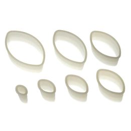 Set de 7 cortadores "oval" lisos