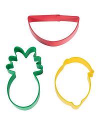 Set 3 Cookie Cutters "Tropical"