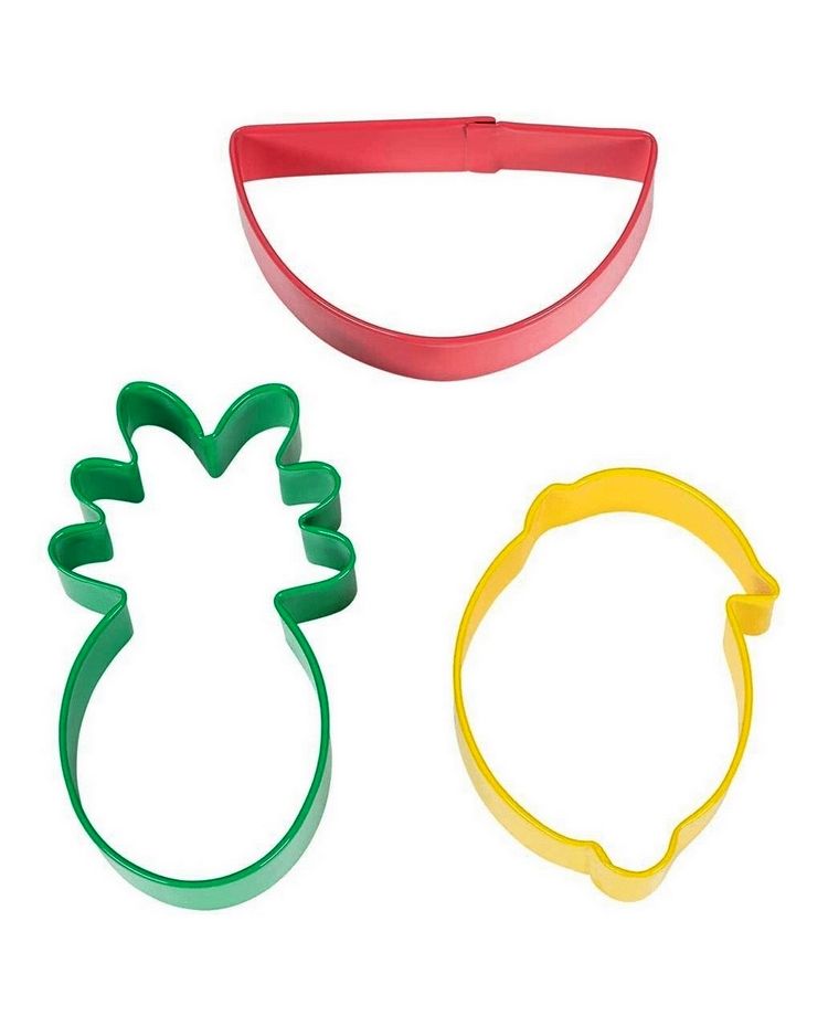 Set 3 Cookie Cutters "Tropical"