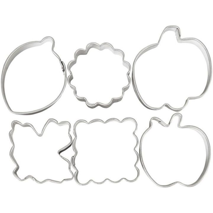 Set 6 Cookie Cutters "Autumn"