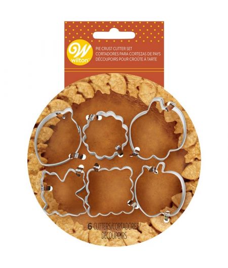 6 Cookie Cutters "Autumn" - WILTON