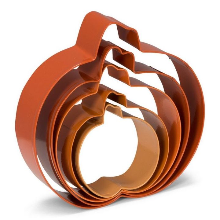 Set de 5 emporte-pièces "Citrouille"