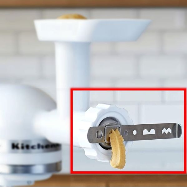 Accesorios Kitchenaid Kitty Professional Filière à Biscuit « Cookie » Taille 5 Pour Robot De Cuisine Compatible Avec Le Hachoir à Viande Kitchen Aid Kitchenaid Accesorios
