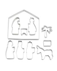 Set 10 Cookie Cutters "Holy Family"  - 4-19cm