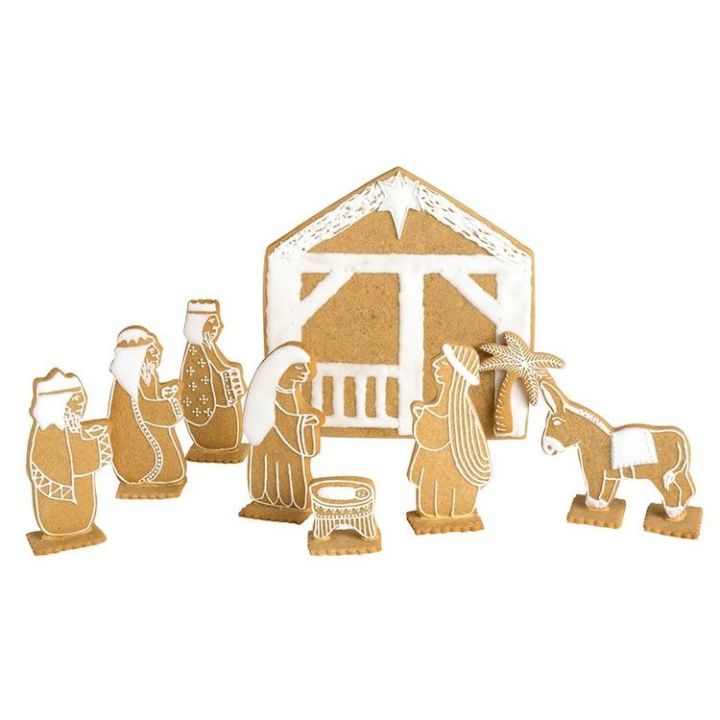 Set 10 Cookie Cutters "Holy Family" - EDDINGTONS