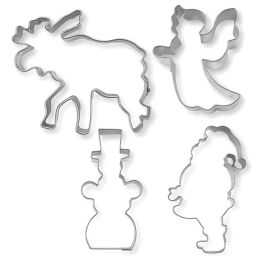 Set 4 Cookie Cutters "Christmas bakery" - STADTER