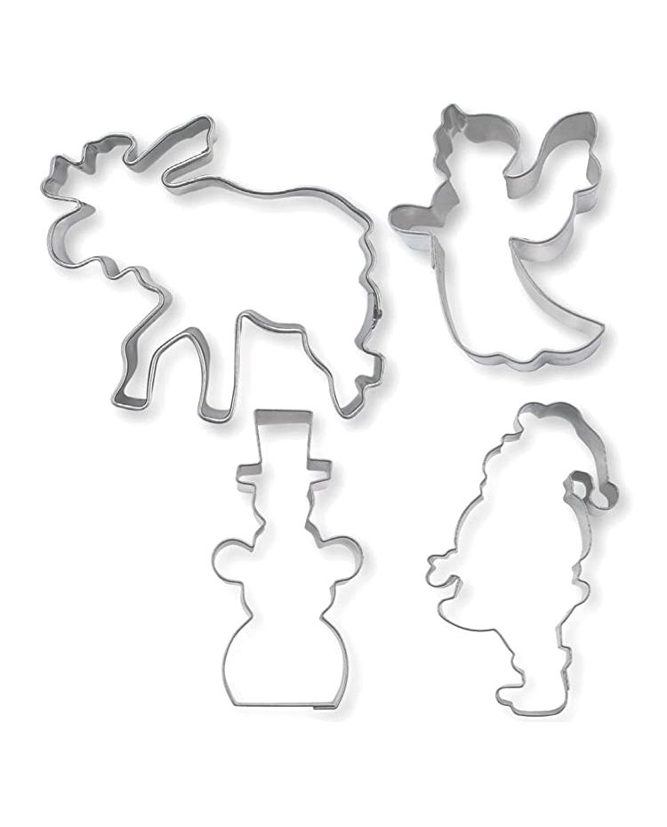 Set 4 Cookie Cutters "Christmas bakery" - STADTER