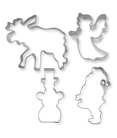 Set 4 Cookie Cutters "Christmas bakery" - STADTER