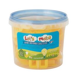 Set de 36 cortadores "Letras y Numeros" - KITCHEN CRAFT - 5cm