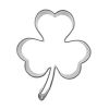 Emporte-pièce "Trèfle Irlandais"