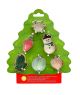 Set 6 Cookie Cutters "Christmas Tree" - WILTON - 3-5cm