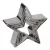 Set 5 Cookie Cutters "Star" - PATISSE - 4-8cm