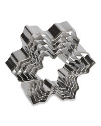 Set 5 Cookie Cutters "Snowflake"