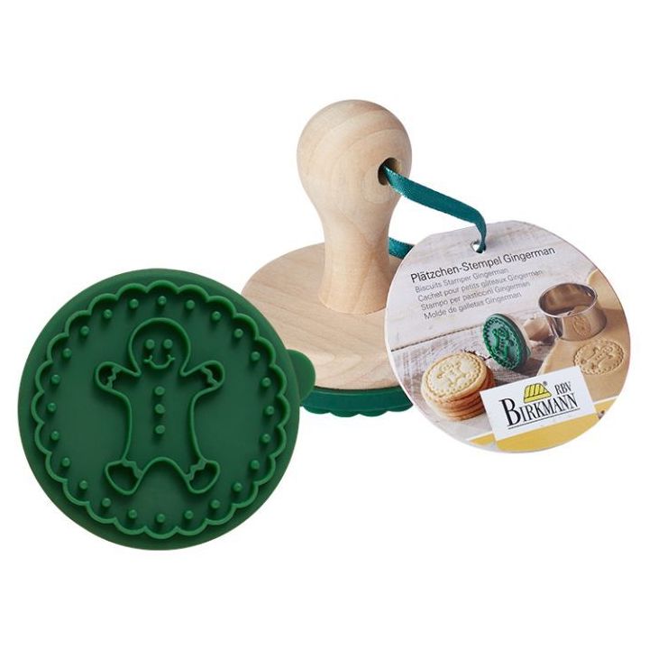 Cookie Stamps "Gingerbread Man" - BIRKMANN - ø 7cm
