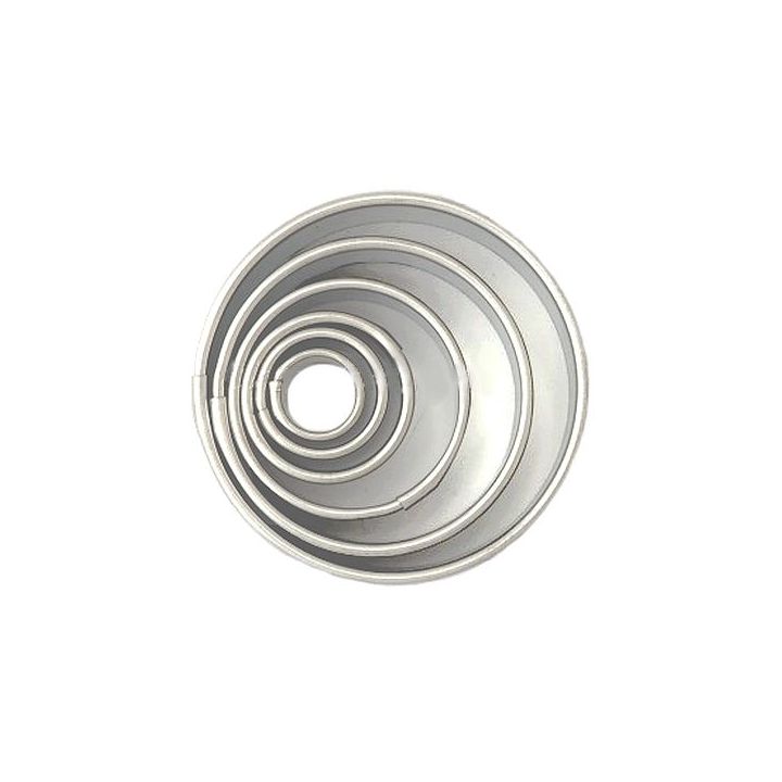 Set de 6 emporte-pièces "Rond"