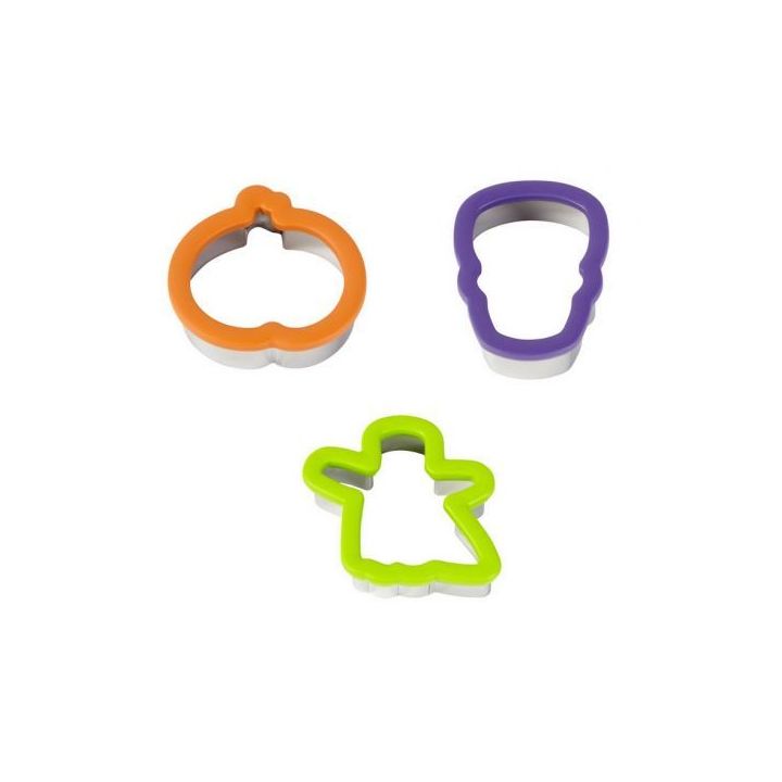 Set de 3 cortadores Comfort Grip "Halloween" - 11cm