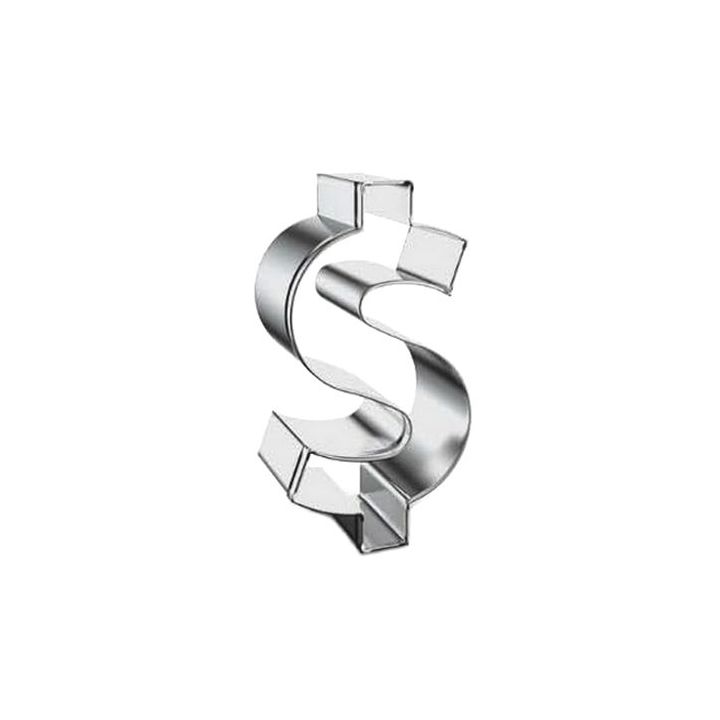 Cookie Cutter "$ - dollar"