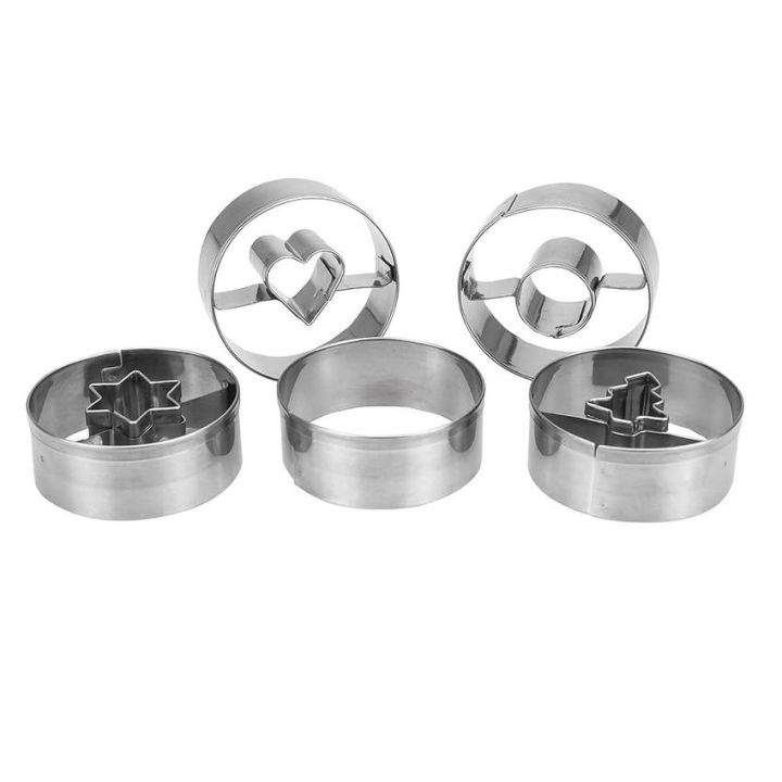 Set 5 Linzer Cookie Cutters "Christmas" - STAEDTER