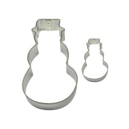 Set 2 Cookie Cutters "Snowman" - PME - 4,5/10cm